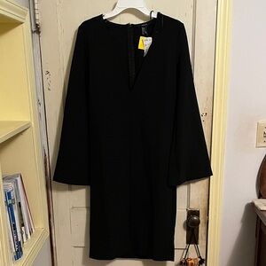 Forever 21 Classic Black Long Sleeve Dress